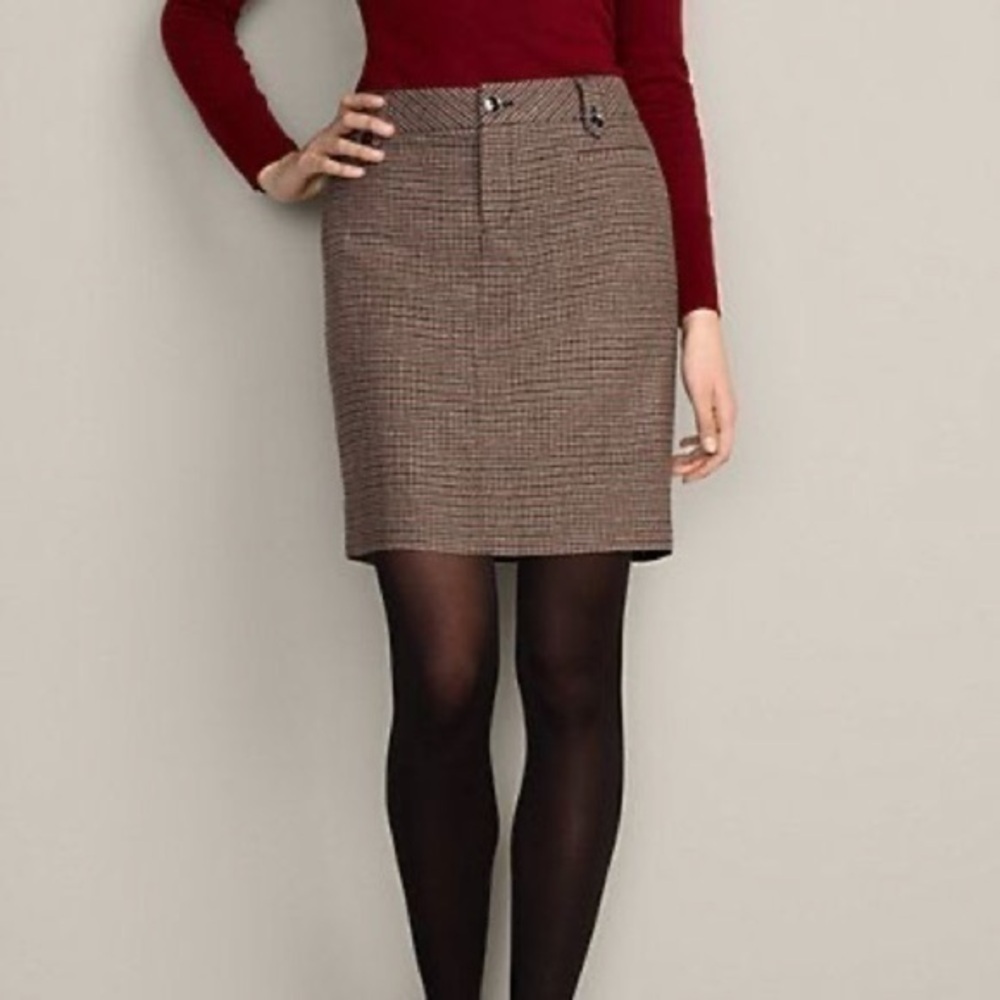 Eddie Bauer Classic Wool-blend Skirt